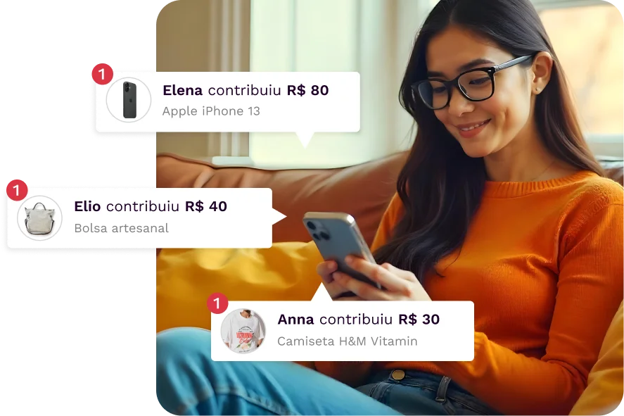 Lista para recibir dinero en tu hucha.