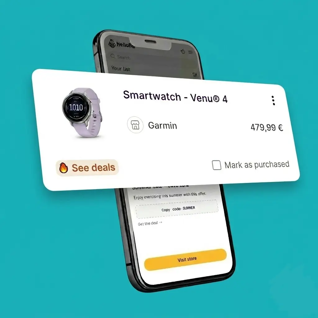 No te pierdas ninguna promoción.