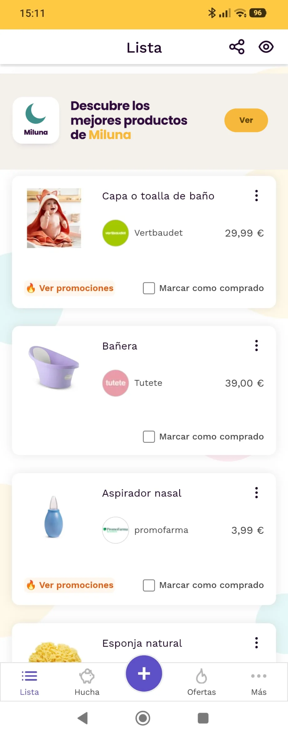 Promoción de productos estrella